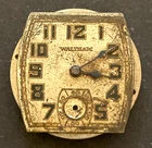 Antique Waltham Sapphire Model 1898 Pocket Watch Movement Parts 6/0s 15j USA