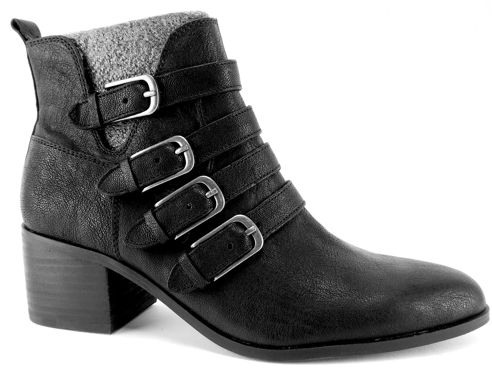 Lucky Brand Para Mujer botas Cuero De Cuero botas Negro ubicado Cera loreniah Talla 8.5 M 921978 Lucky Brand Para Mujer botas Cuero De Cuero botas Negro ubicado Cera loreniah Talla 8.5 M 921978