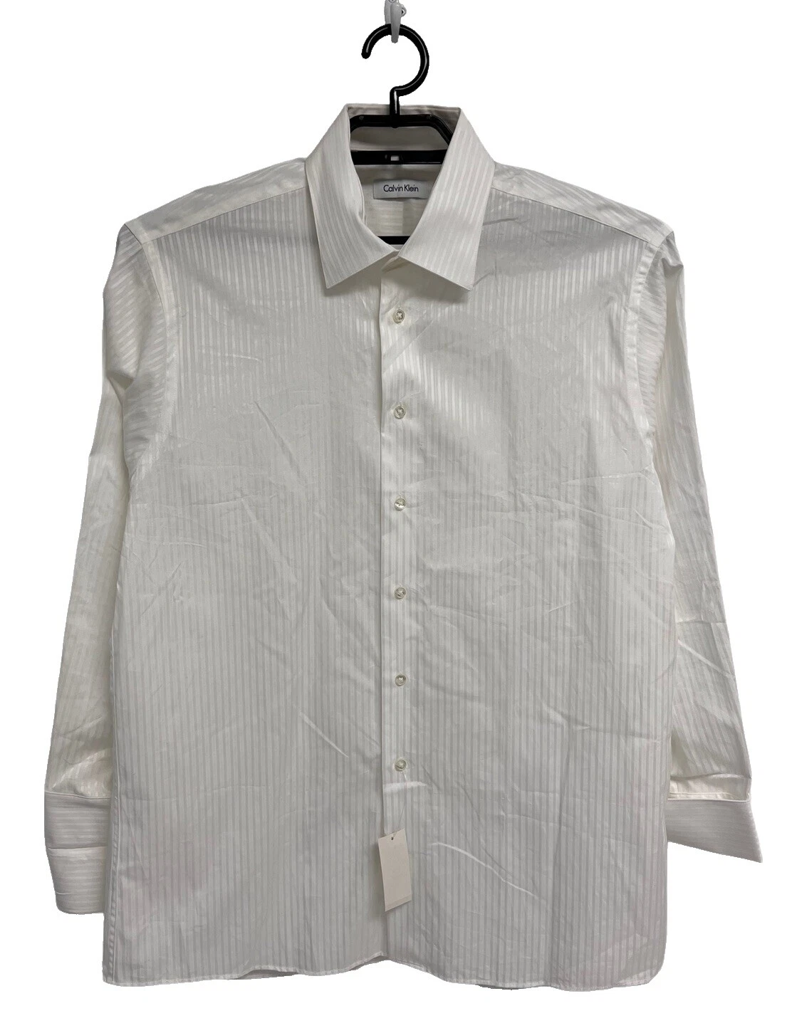 100% Cotton Striped Dress Shirts for Men