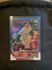 2023 Topps Series 2 PJ Higgins /999 Blue Holofoil Exclusive Chicago Cubs.  5k4