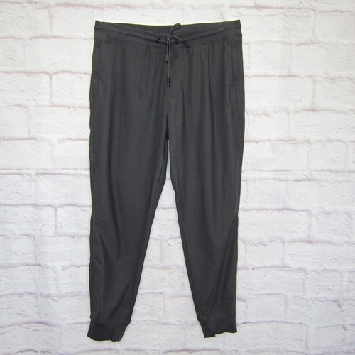 Calvin Klein Men's size L Slim Fit Stretch Wicking Sport Tech Jogger Pants Gray