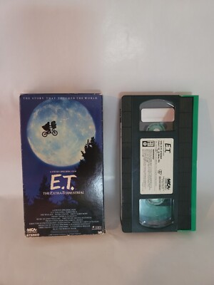 E.T. The Extra Terrestrial VHS, 1988