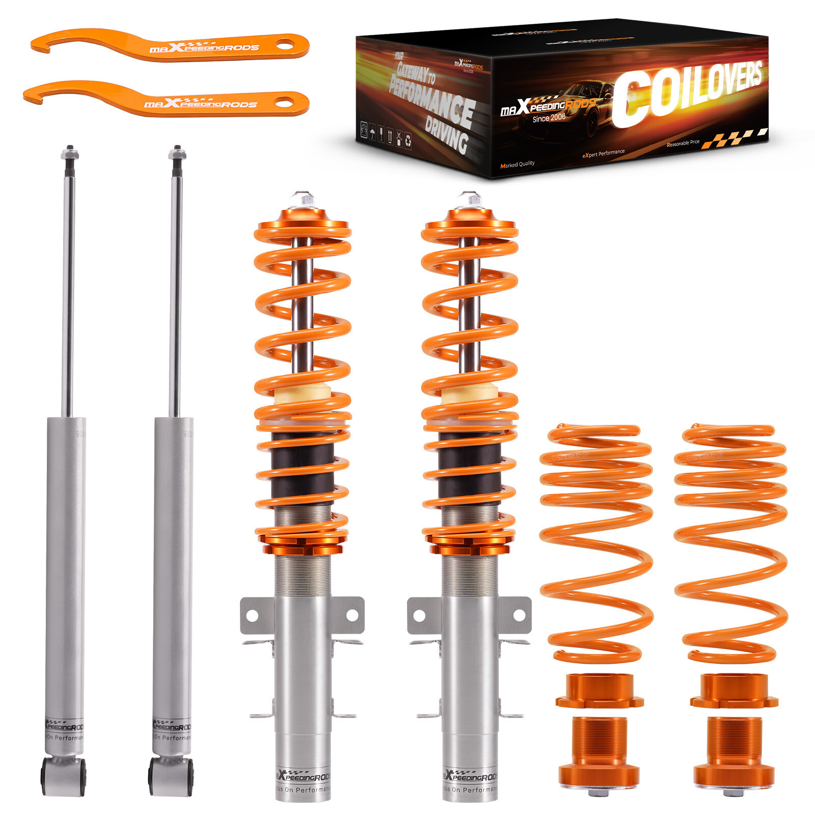 Street Coilovers for Seat Ibiza 6J Inc Cupra 2008-2017