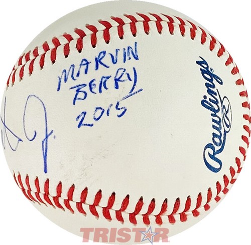 HARRY WATER FIRMADO AUTOGRAFIADO SL BÉISBOL INSCRITO MARVIN BARRY 2015 TRISTAR - Imagen 2 de 4