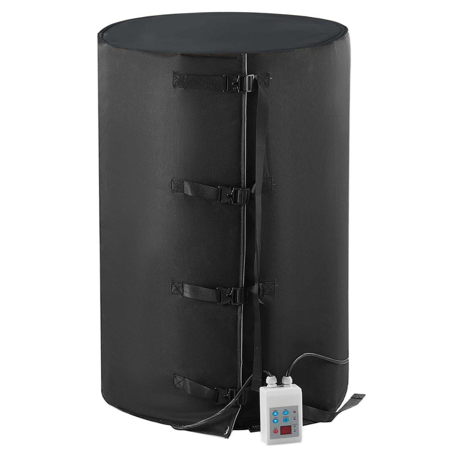 Couverture chauffante de baril VEVOR à thermostat indépendant 1300W pour fût 55gal