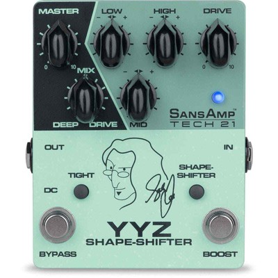 Geddy Lee YYZ Shape-Shifter Signature SansAmp Pedal
