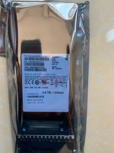 X357A-R6 Netapp 3.84TB SAS 12Gbps 2.5'' SSD X357A For FAS2600 - Picture 1 of 4