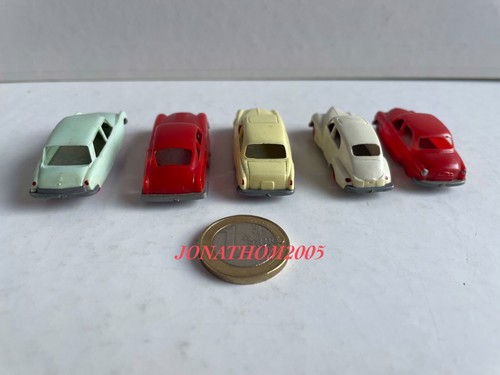 Jouef - Lot Of 5 Aston Martin Aronde Cars DS 19 Peugeot 203 & 403 At 1/87 Scale - 第 2/17 張圖片