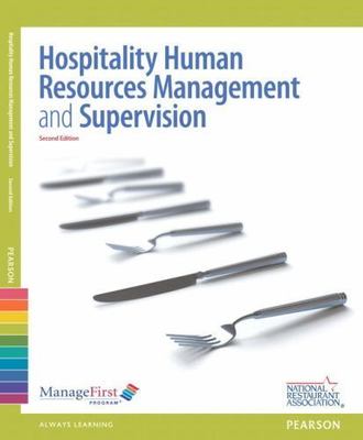 Managefirst: Hospitality Human Resources Management & Supervision with Answer...