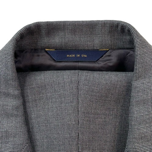 Herren 41 R Brooks Brothers Madison Fit X Loro Piana Mittelgrau Mikro Strick Wolle Anzug - Bild 21 von 24