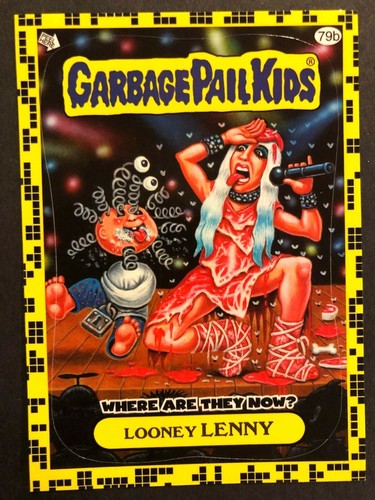 Garbage Pail Kids 2011 Flashback Series 2 YELLOW Base Sticker/Card *Pick One* - Picture 93 of 161