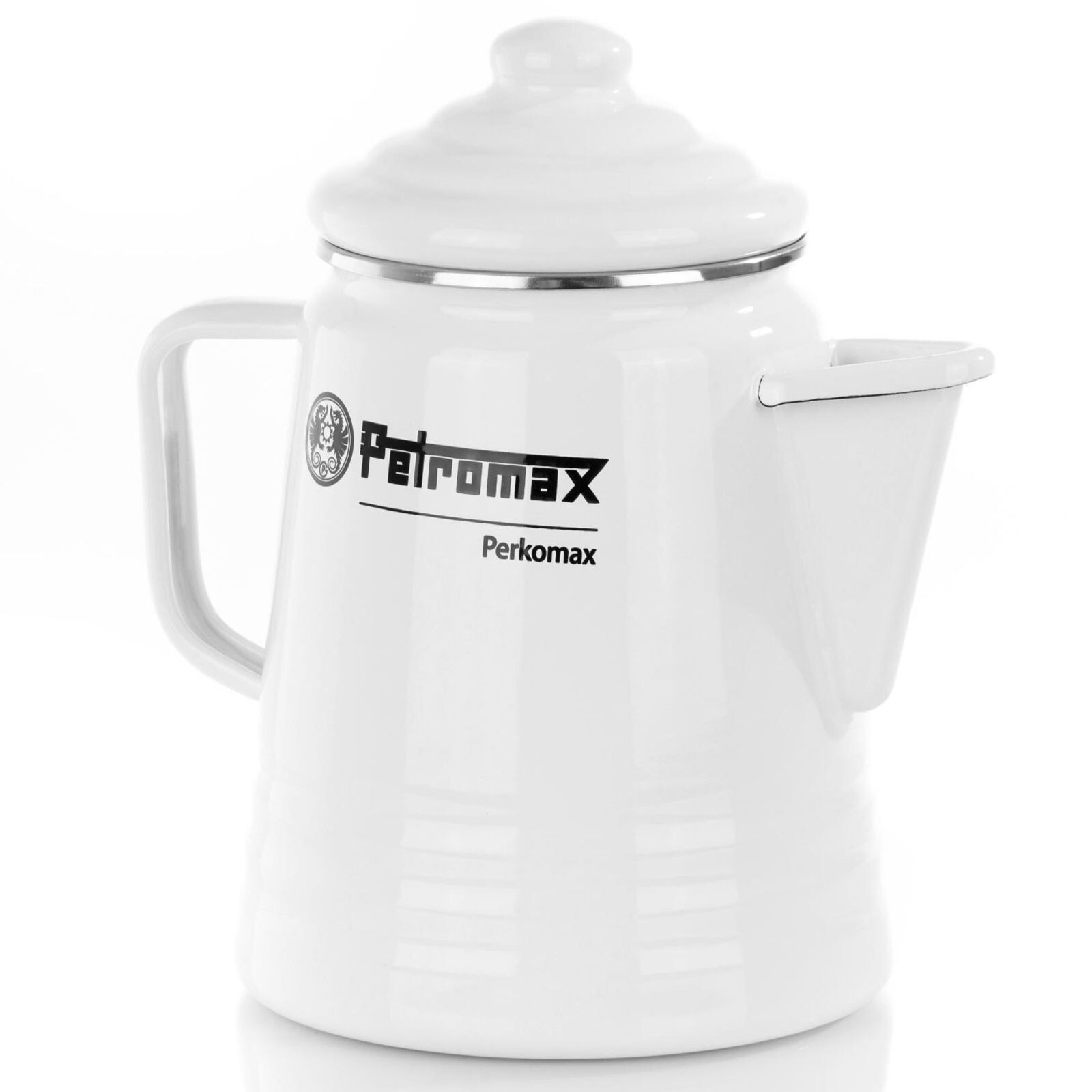 Petromax Percolador Perkomax Cafetera Tetera Camping Blanca NUEVA