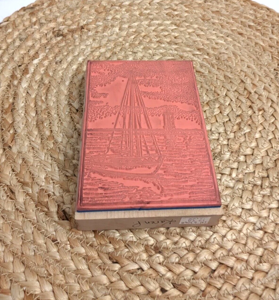 Sailboat Inkadinkado Jackie french Rubber Stamp lighthouse Foto 2 de 4
