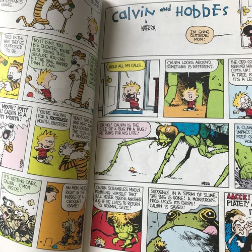 Calvin and Hobbes Lazy Sunday Book / Bill Watterson (Andrews & McMeel, 1989) - Picture 6 of 10