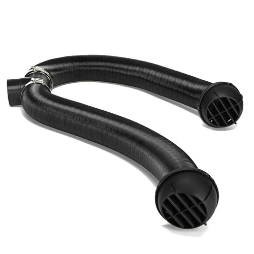 60MM Auto Standheizung Rohr Kanal Warmluft Auslass Entl??Ftung Schlauch Clip Kit - Bild 3 von 6
