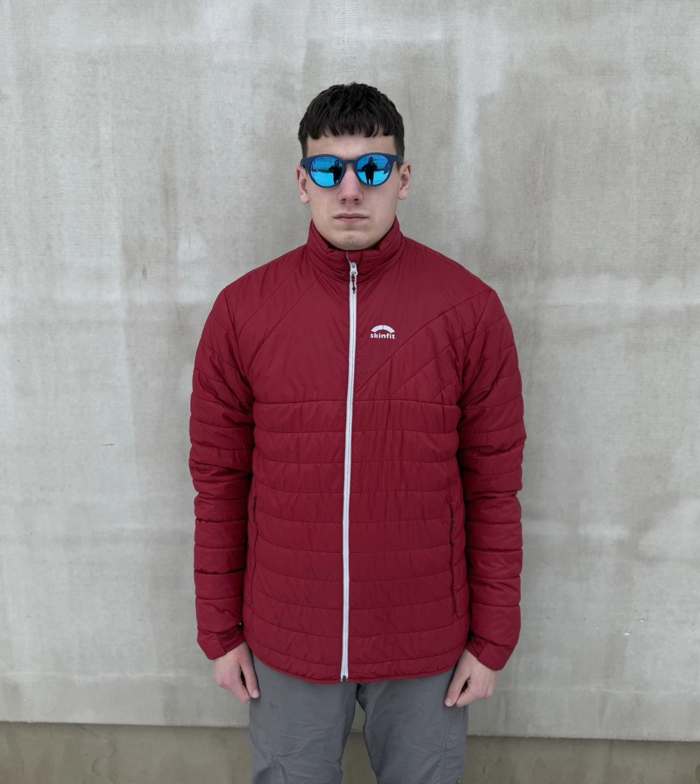 Skinfit Caldo Insulated Jacket Men XL Burgundy Outdoor Hiking Austria
Opens in a new window or tab