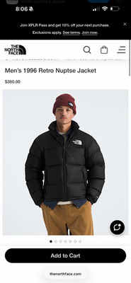 Men's 1996 Retro Nuptse Jacket