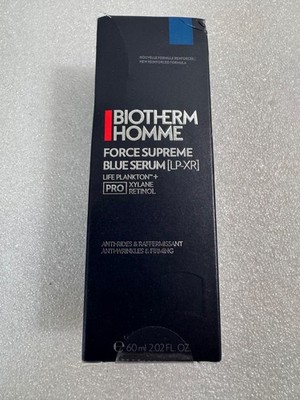 Biotherm Homme Force Supreme Blue Serum Anti-Aging Visible Signs Groom 60ml
