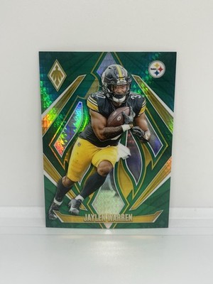 2024 Panini Phoenix - #77 Jaylen Warren Green Hyper /30