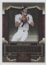 2009 Playoff Contenders Legendary Contenders Gold 25/100 John Elway #51 HOF 2e6