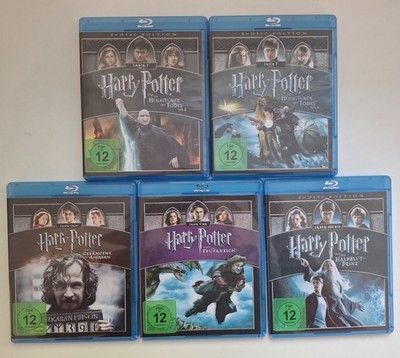 Harry Potter Filmreihe Blu-ray (Jahr: 3,4,6,7)