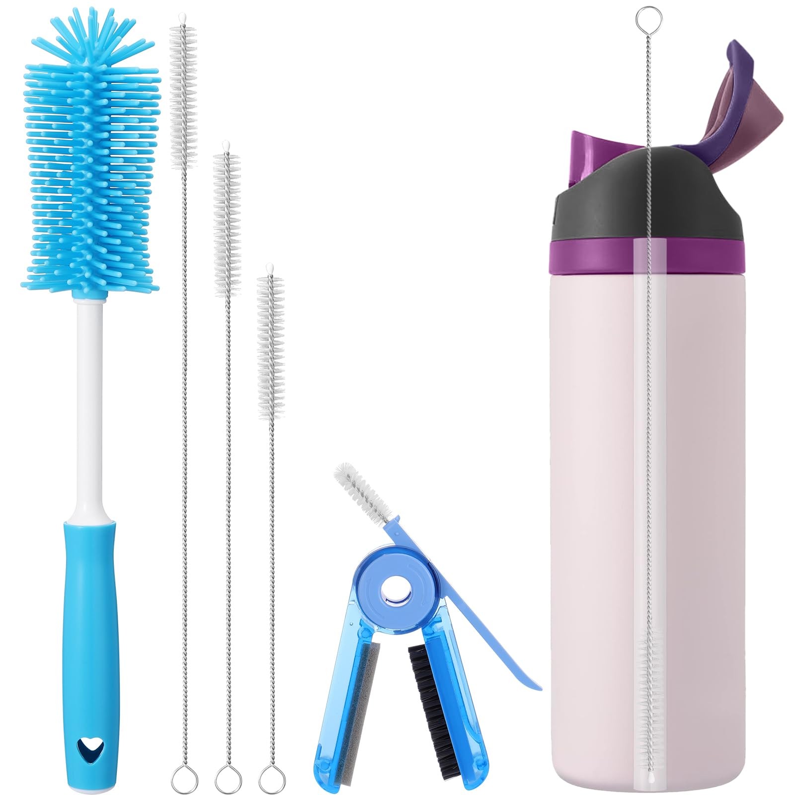 Cleaning Brush Kit, Brush And Straw Cleaner For Owala, 5 Pcs