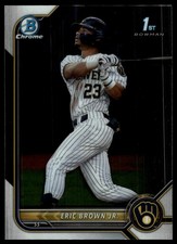 2022 Bowman Draft #BDC-48 Eric Brown Jr. Chrome