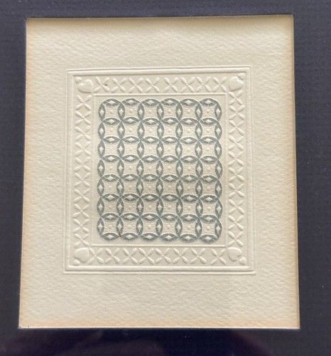 Mary Rutherford Signed Embossed Paper Quilt Design Collection II 1990 101/1000 - Picture 6 of 15
