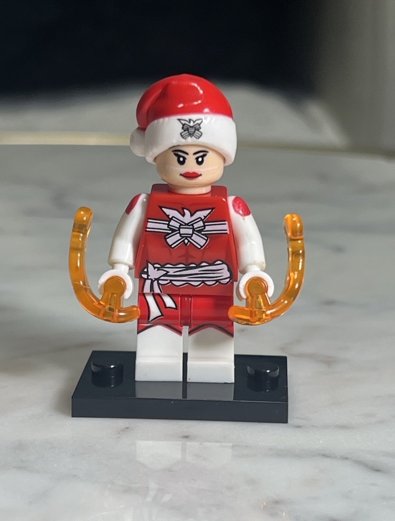 Lego Phoenix Santa Custom Printed Minifigure Christmas Holidays