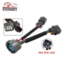 Arnés de motor 10 pines OBD1 a OBD2 distribuidor adaptador arnés de puente para Honda