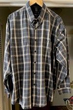 Men  s Van Heusen Wrinkle Free Large Long Sleeve Button Up Shirt