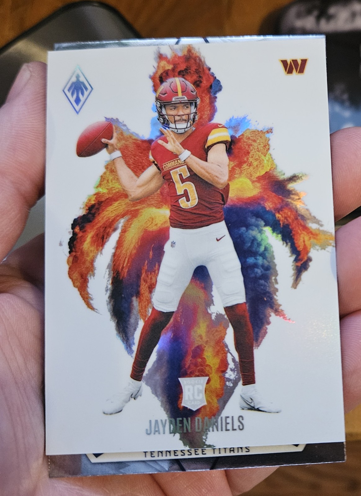 2024 PANINI PHOENIX COLOR BLAST #CBJDS JAYDEN DANIELS ROOKIE!