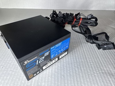 Sea Sonic S12III-650 80 PLUS Bronze 650W ITE Power Supply - Black (SSR-650GB3)