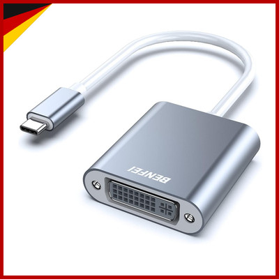 USB C auf DVI Adapter Thunderbolt 3/4 für MacBook iPhone 15 Pro