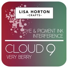 Lisa Horton Crafts Interference Ink Pad - Cloud 9-Very Berry