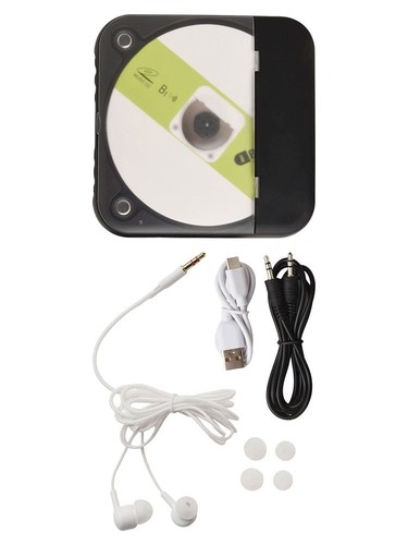 Innovatives kabelloses Musikgerät kompakter tragbarer CD-Player mit Ohrhörern - Bild 5 von 25