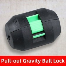 Black Cast Iron Gravity Ball Weight for Pull Out Faucet Hose 330g Size