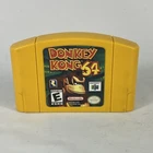 Donkey Kong 64 Nintendo 64 N64 Yellow Cartridge Only Authentic Tested Works