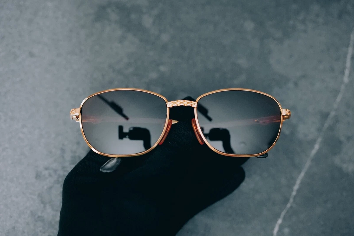 Gold Vintage Sunglasses for sale | eBay