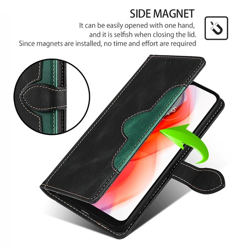 Leather Flip Card Wallet Case Cover For Motorola Edge 5G 2024 Edge+ Edge 50 Neo - Picture 6 of 16