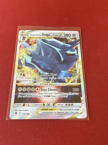 Origin Forme Dialga VSTAR 114/189 Swsh10: Astral Radiance Holo