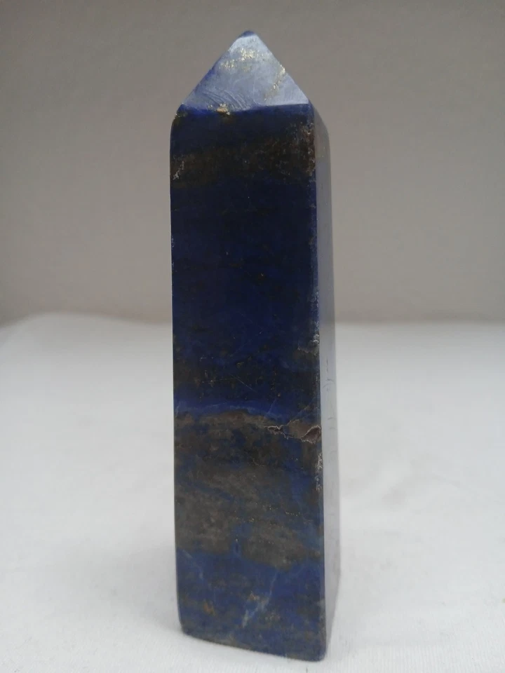 Natürlicher Königsblauer Lapislazuli Obelisk 240 Gramm - Bild 3 von 4