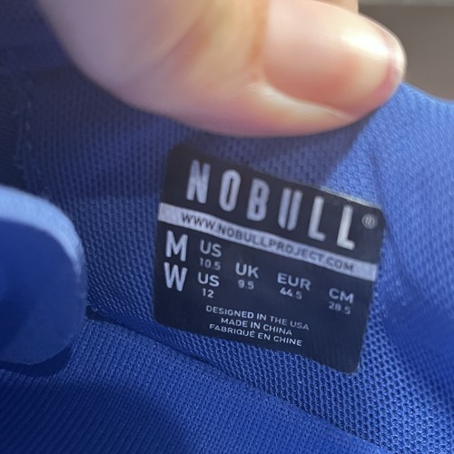 NOBULL Impact Men’s Size 10.5 Blue Cross Training Lace Up Athletic Shoes - Picture 8 of 10