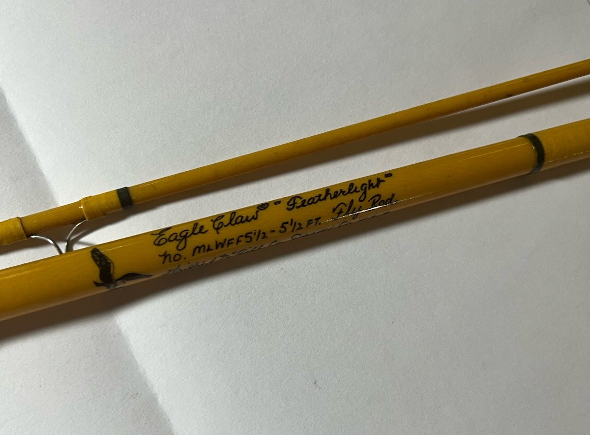 Fishing Eagle Claw 2-Piece Featherlight 5 1/2' Fly Rod MLWFF