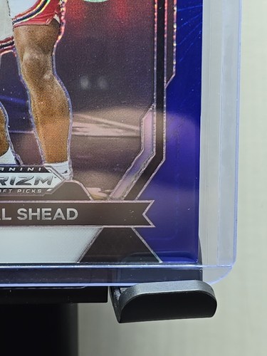 Selecciones del draft Prizm 2024-25 Jamal Shead All-American Blue Prizm Rookie RC 114/199 - Imagen 4 de 6