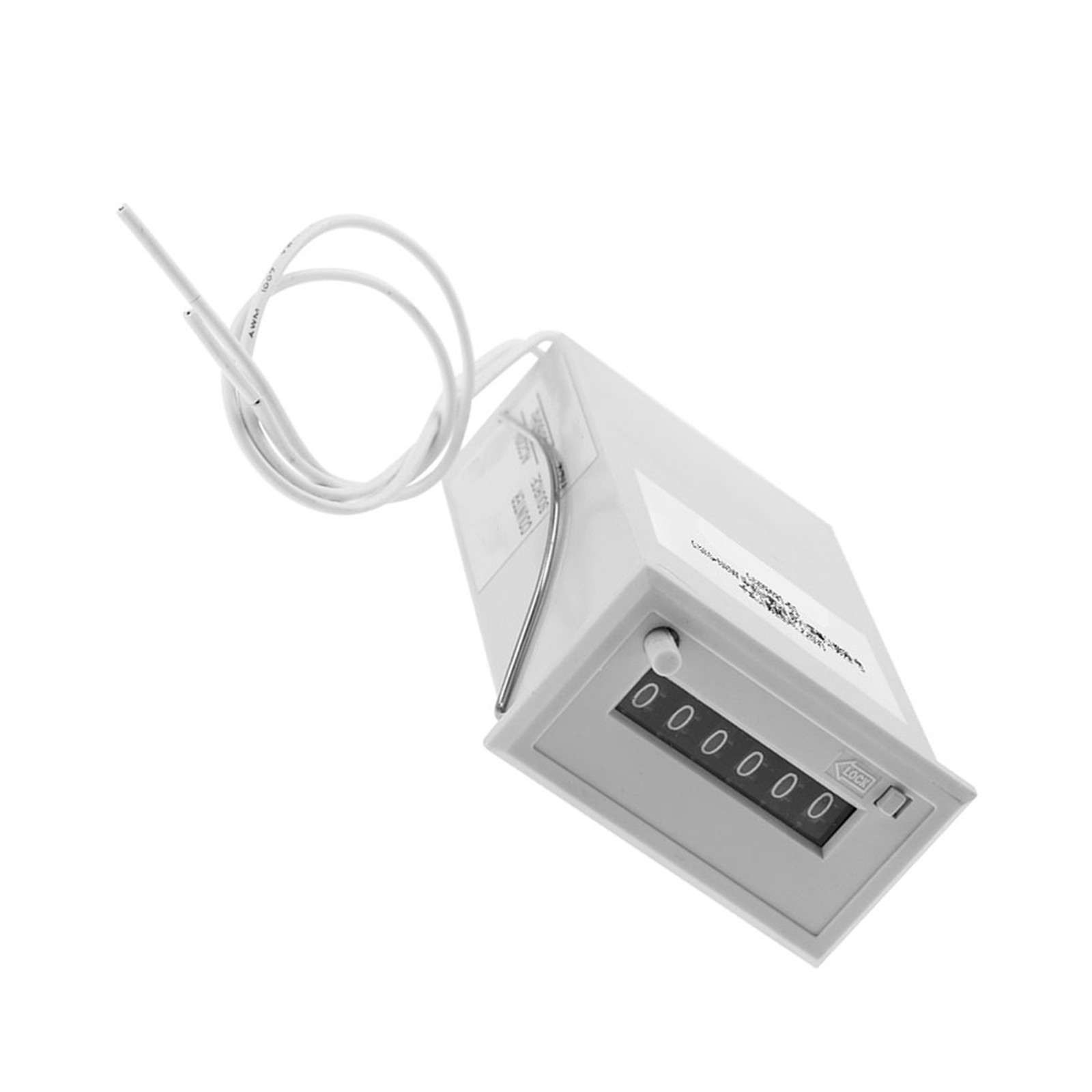 Machinery Pulse Counter Mini Electromagnetic Counter CSK6-NKW 6 Digit☜