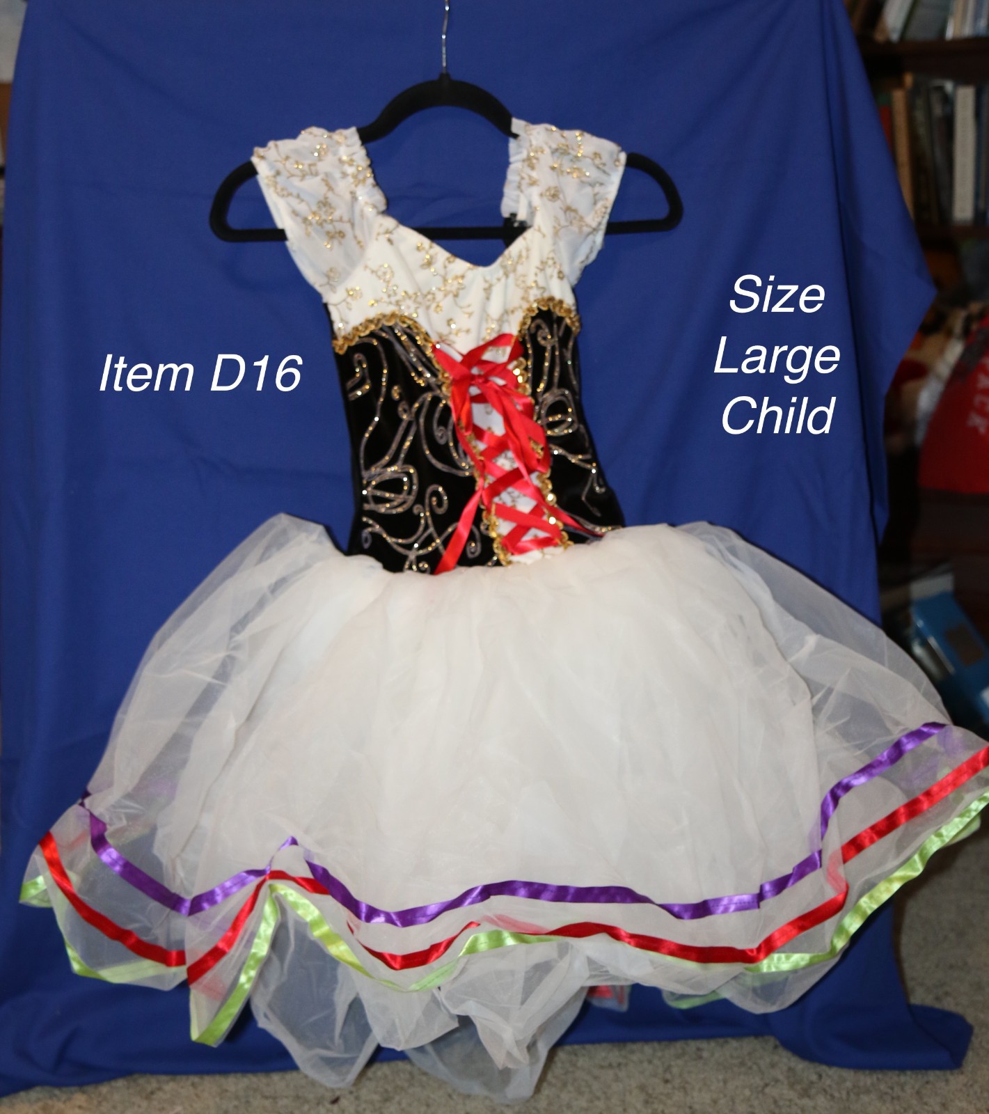 Costume Gallery Girls Dance Outfit Costume Size: … - image 1
