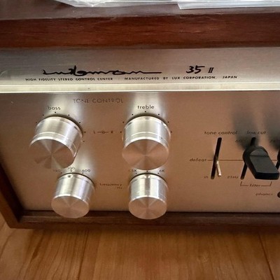 LUXMAN CL-35II Vacuum Tube Stereo Control Amplifier Used From