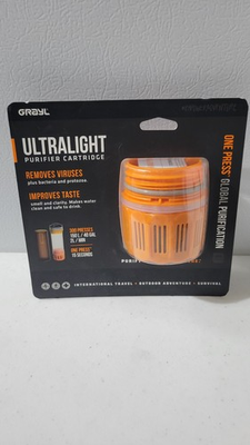 #ad GRAYL Replacement Cartridge Purifier Filter Purified Water On The Go BPA Free $18.95