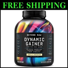Dynamic Gainer: Advanced Mass Gainer with Vanilla Cheesecake Flavor, 15 Servings